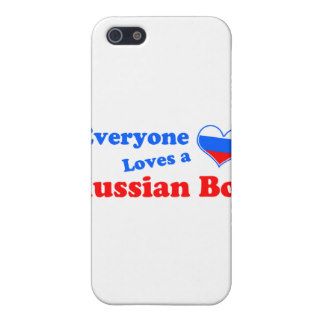 Everyone loves a Russian boy iPhone 5 Covers