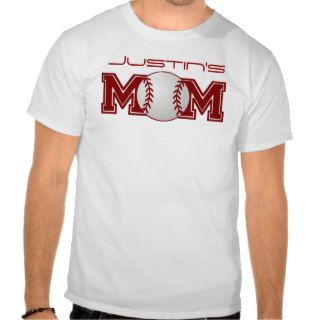 Personalized Baseball Mom Shirts