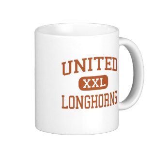 United   Longhorns   High School   Laredo Texas Mugs