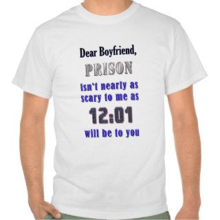Dear Boyfriend   Don't Be Late Tee Shirt