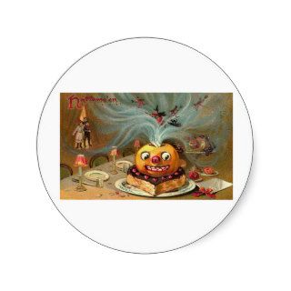 Vintage Halloween Greeting Cards Classic Posters Stickers