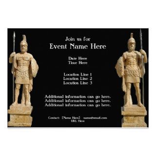 Roman Statues Invitations