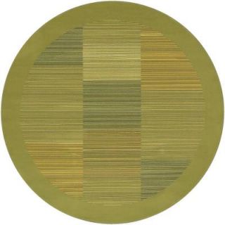 Couristan Everest Hamptons Sage 5 ft. 3 in. x 5 ft. 3 in. Round Area Rug 07666398053053N