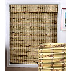 Rustique Bamboo Roman Shade (44 in. x 74 in.) Arlo Blinds Blinds & Shades