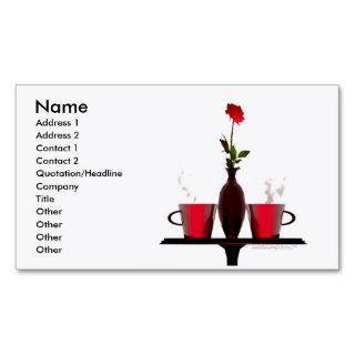 Coffee Table   Business Size Business Card Templates