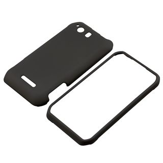 BasAcc Black Snap On Rubber Coated Case for Motorola Photon Q XT897 BasAcc Cases & Holders