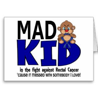 Mad Kid Rectal Cancer Cards