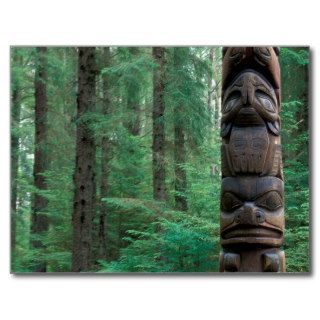 NA, USA, Alaska, Sitka, Sitka Totem Park, A Post Card