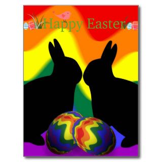 Shadow Bunnies Postcard