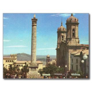 Vintage Bolivia, Polosi, Cathedral  Column Post Cards