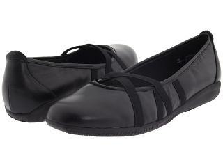 Fitzwell Franciscan Womens Slip on Shoes (Black)