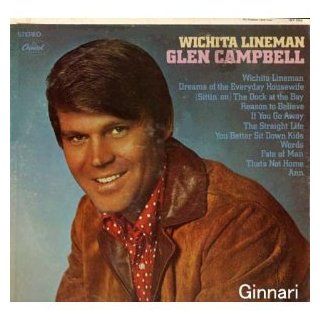 wichita lineman (CAPITOL 103  LP vinyl record) Music