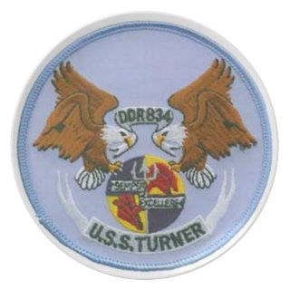 USS Turner (DDR 834) Party Plates