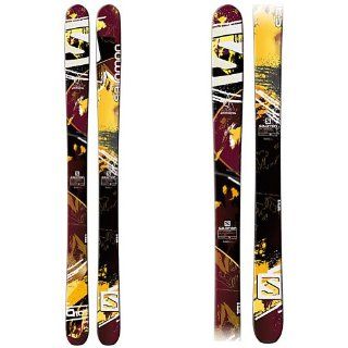 Salomon Q 105 Skis Bordeaux/Brown/Black Mens  Nordic Skis  Sports & Outdoors