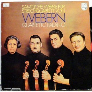 Webern Quartetto Italiano, Webern, Philips, 6500 105 Music
