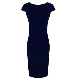 Wolesale Short Slim Bodycon Long OL Dress