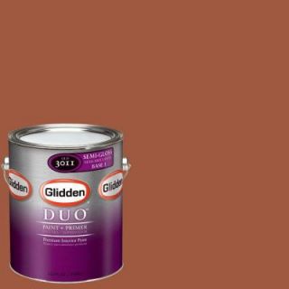 Glidden DUO 1 gal. #GLO29 01S Crisp Autumn Leaves Semi Gloss Interior Paint with Primer GLO29 01S