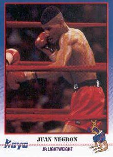 1991 Kayo Boxing #107 Juan Negron Trading Card Sports Collectibles