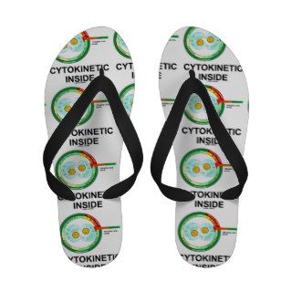 Cytokinetic Inside (Cytoplasm Division Mitosis) Sandals