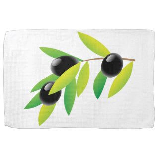 Olives Hand Towels