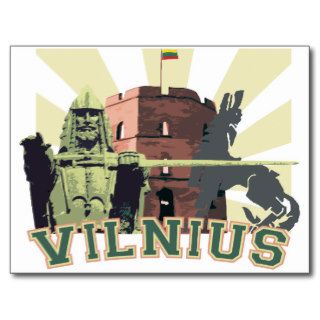 VILNIUS (capitol of Lithuania) Post Cards