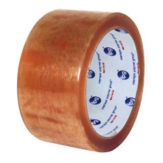 Intertape 570 Solvent Natural Rubber Utility Medium Weight Carton Hand Sealing Tape, 1.6 mil Thick, 109.36 yds Length x 1 7/8" Width, Clear (Case of 36)