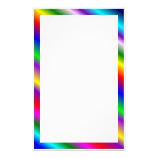 Rainbow Custom Stationery