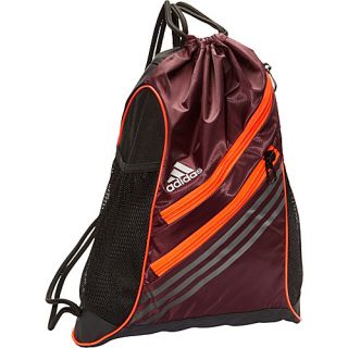 Strength Sackpack Maroon/Solar Red   adidas School & Day Hiking Backpacks