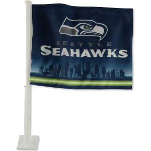 Seattle Seahawks Rico Industries Car Flag