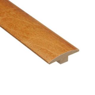 Home Legend Maple Durham 3/8 in. Thick x 2 in. Wide x 78 in. Length Hardwood T Molding HL118TM
