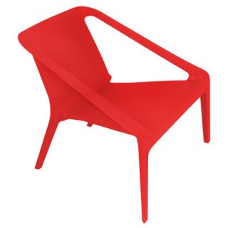 LumiSource Transitions Arm Chair CHR ZS TRANS Color Red