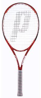 Prince O3 Speedzone 105 Tennis Racquets (1/4 Grip   Prestrung w/ Cover)  Standard Tennis Rackets  Sports & Outdoors