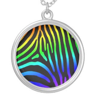 Rainbow Zebra Stripes Jewelry