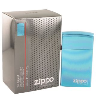 Zippo Blue for Men by Zippo EDT Refillable Spray 3 oz
