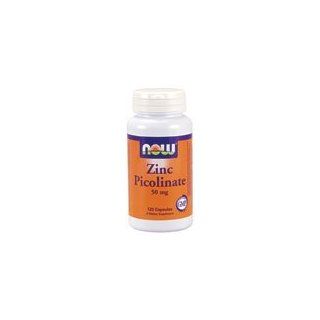 Now Foods Zinc Picolinate Immune Support 50 mg, 120 Caps Health & Personal Care