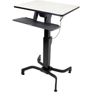 Ergotron Workfit pd, Sit stand Desk (birch)