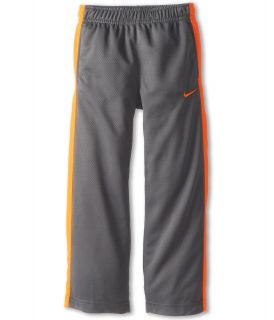 Nike Kids Dri Fit Flatback Mesh Knit Pant Boys Casual Pants (Gray)