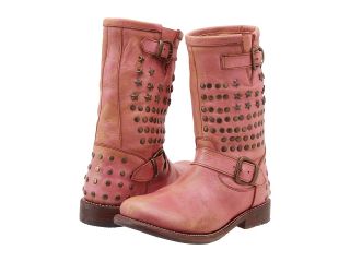 Bed Stu Whacky Womens Pull on Boots (Coral)