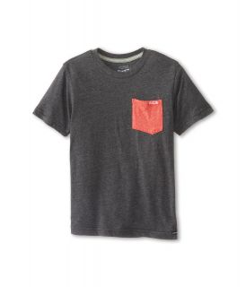 Volcom Kids Spring Twist S/S Pocket Tee Boys T Shirt (Gray)