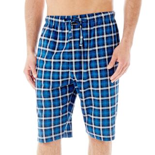 Van Heusen Knit Pajama Shorts, Blue, Mens