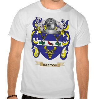 Barton (England) Coat of Arms (Family Crest) Tshirts