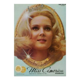 Miss America 1970 Program Poster