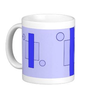 modern square one coffee mugs