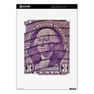 1932 George Washington Stamp Decal For iPad 2