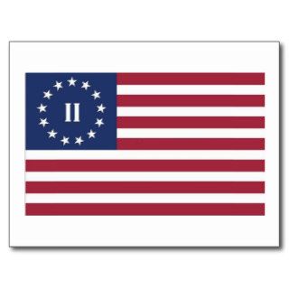 Flag  of the Second American Revolution Postcard