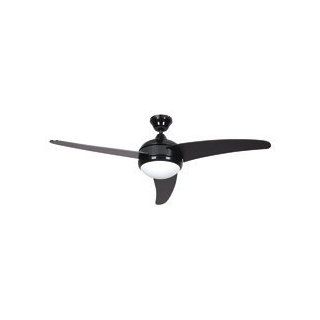 Concord 52SKY3EBG Ceiling Fans with Opal Glass Shades, Black Gloss Finish    