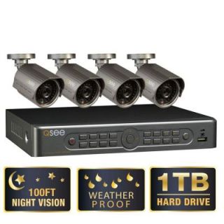 Q SEE Premium Series 8 Channel 1TB HDD Surveillance System with (4) 700 TVL Cameras and 100 ft. Night Vision QT5680 452 1