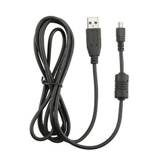 70 inch Black Replacement USB Data Cable Accessory for Nikon Cameras Nikon Camera Batteries & Chargers