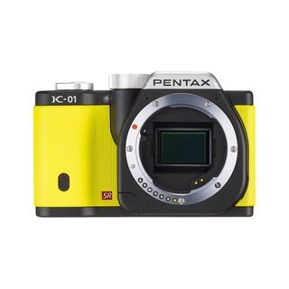 Pentax K 01 16.3MP Mirrorless Yellow Digital SLR Camera (Body Only) Pentax Digital SLR