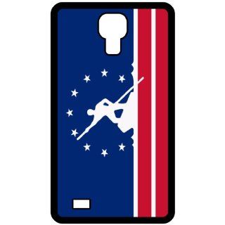 Richmond Virginia VA City State Flag Black Samsung Galaxy S4 i9500   Cell Phone Case   Cover Cell Phones & Accessories